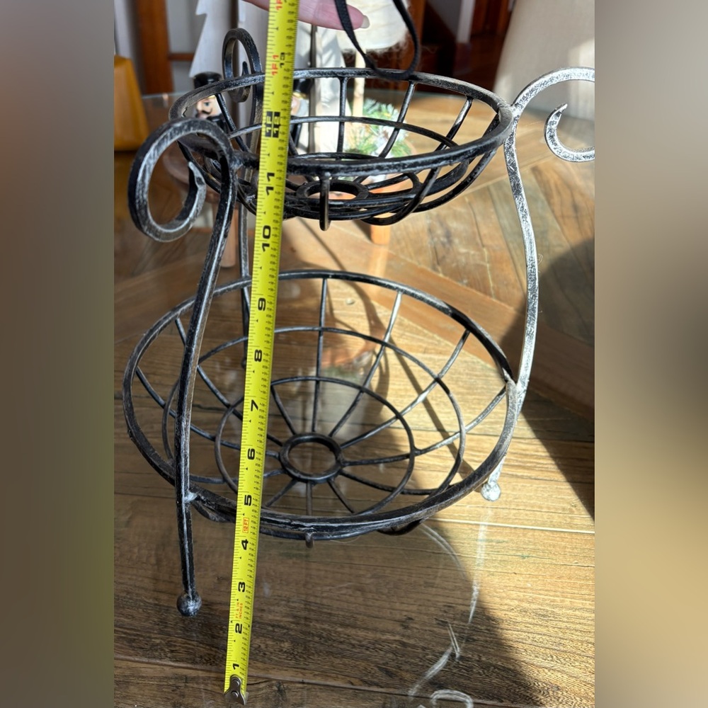 Metal Tiered Basket - Picture 6 of 6